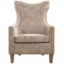 Uttermost 23208 - Uttermost Kiango Animal Pattern Armchair
